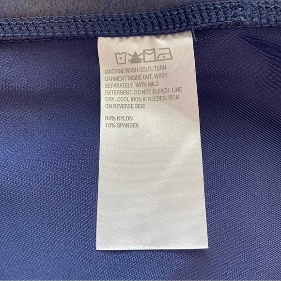 All Worthy by Hunter McGrady Navy Blue The Ultimate Faux Leather Leggings - Picture 9 of 9